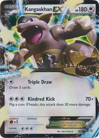 Kangaskhan EX (78/106) (Jumbo Card) [XY: Flashfire] | Gear Gaming Bentonville