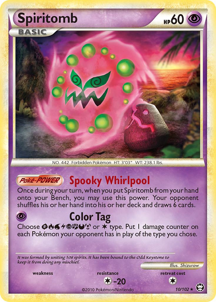 Spiritomb (10/102) [HeartGold & SoulSilver: Triumphant] | Gear Gaming Bentonville