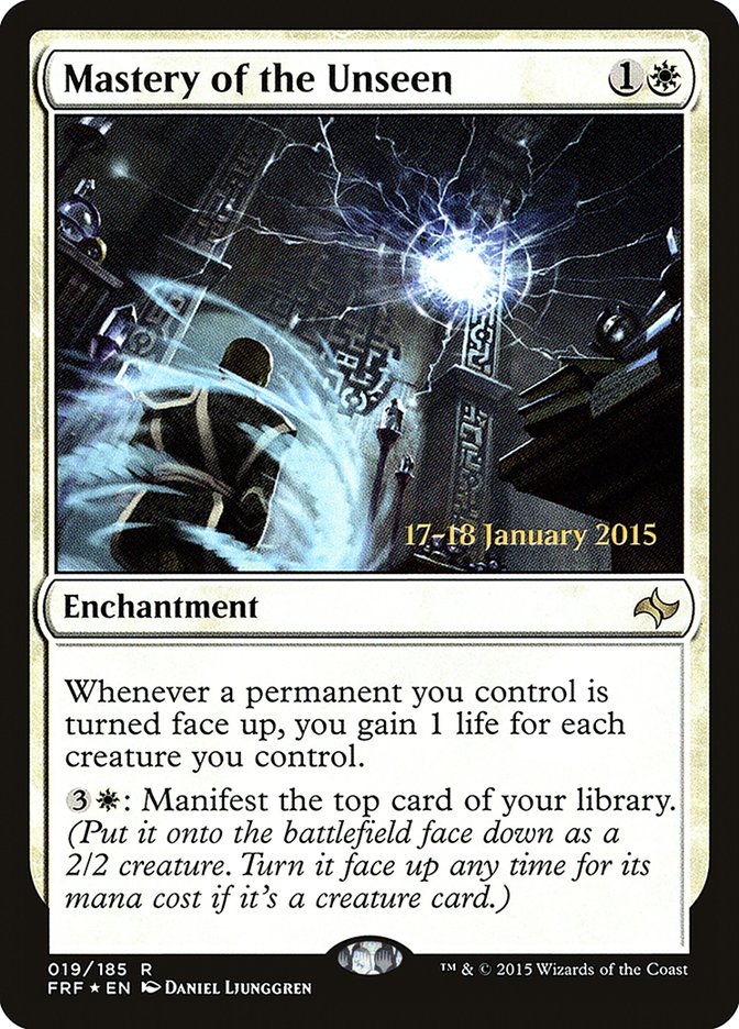 Mastery of the Unseen  [Fate Reforged Prerelease Promos] | Gear Gaming Bentonville