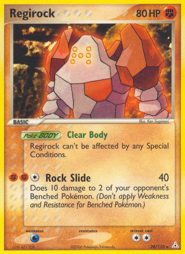 Regirock (28/110) [EX: Holon Phantoms] | Gear Gaming Bentonville