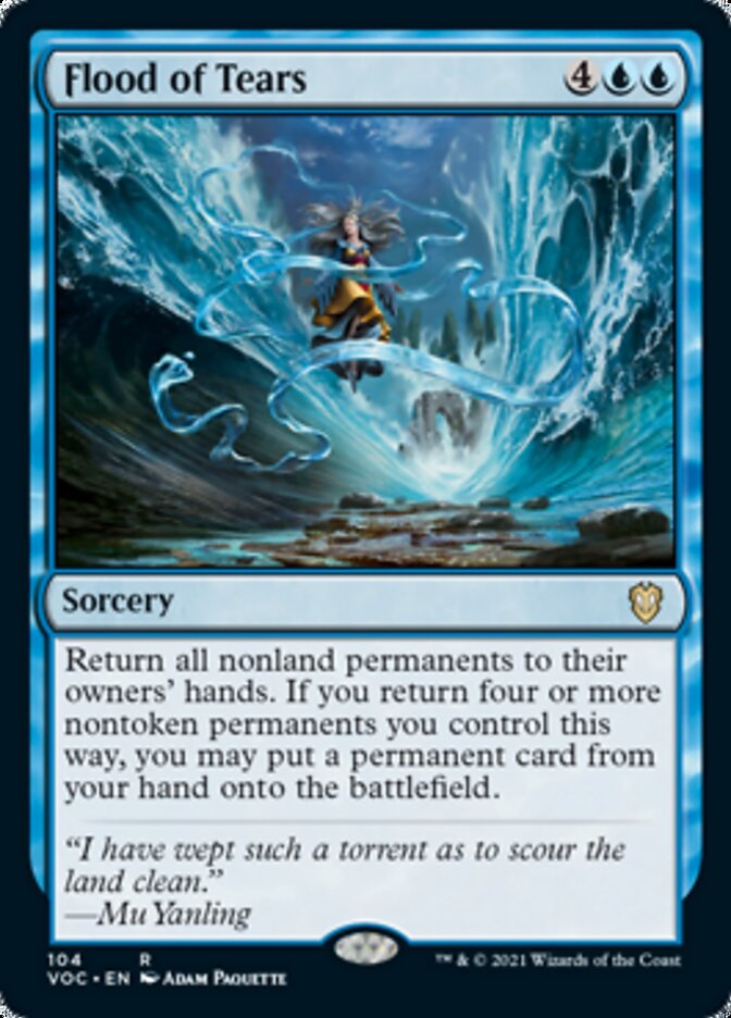 Flood of Tears [Innistrad: Crimson Vow Commander] | Gear Gaming Bentonville