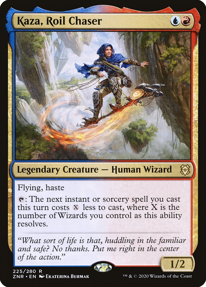 Kaza, Roil Chaser [Zendikar Rising] | Gear Gaming Bentonville