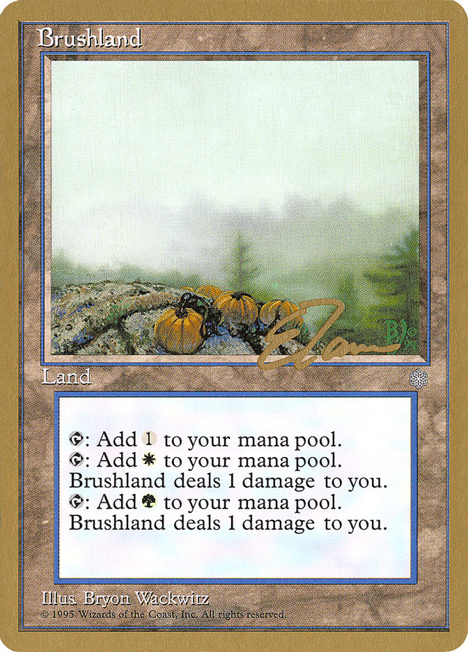 Brushland (Eric Tam) [Pro Tour Collector Set] | Gear Gaming Bentonville