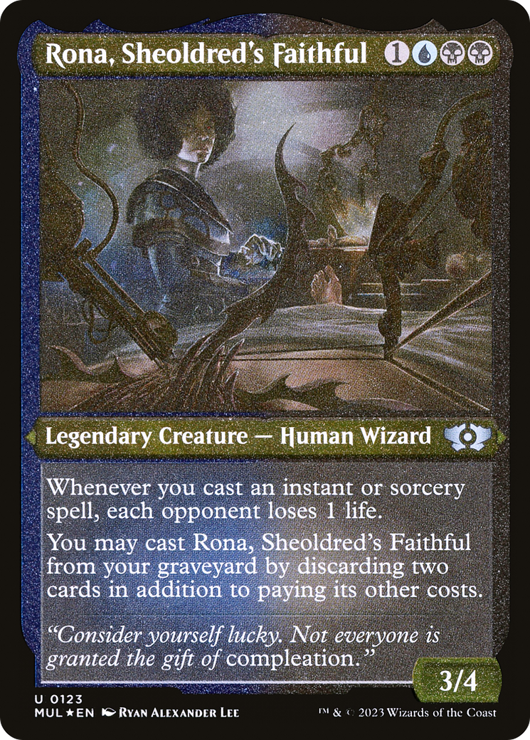 Rona, Sheoldred's Faithful (Foil Etched) [Multiverse Legends] | Gear Gaming Bentonville