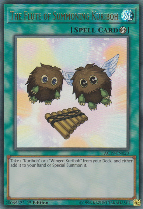 The Flute of Summoning Kuriboh [AC19-EN020] Ultra Rare | Gear Gaming Bentonville