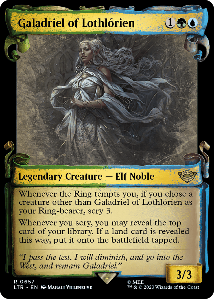 Galadriel of Lothlorien [The Lord of the Rings: Tales of Middle-Earth Showcase Scrolls] | Gear Gaming Bentonville