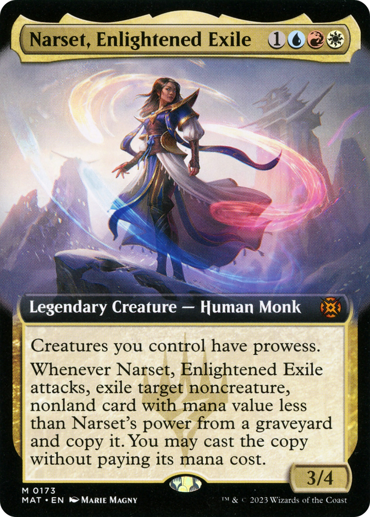 Narset, Enlightened Exile (Extended Art) [March of the Machine: The Aftermath] | Gear Gaming Bentonville