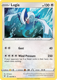 Lugia (132/185) [Sword & Shield: Vivid Voltage] | Gear Gaming Bentonville
