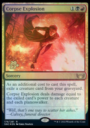 Corpse Explosion [Streets of New Capenna Prerelease Promos] | Gear Gaming Bentonville