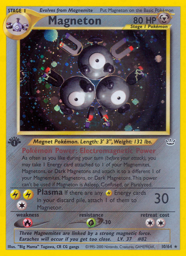 Magneton (10/64) [Neo Revelation 1st Edition] | Gear Gaming Bentonville