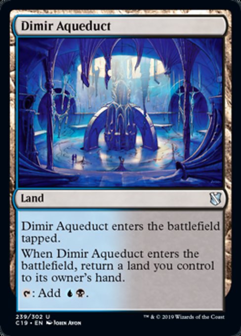 Dimir Aqueduct [Commander 2019] | Gear Gaming Bentonville