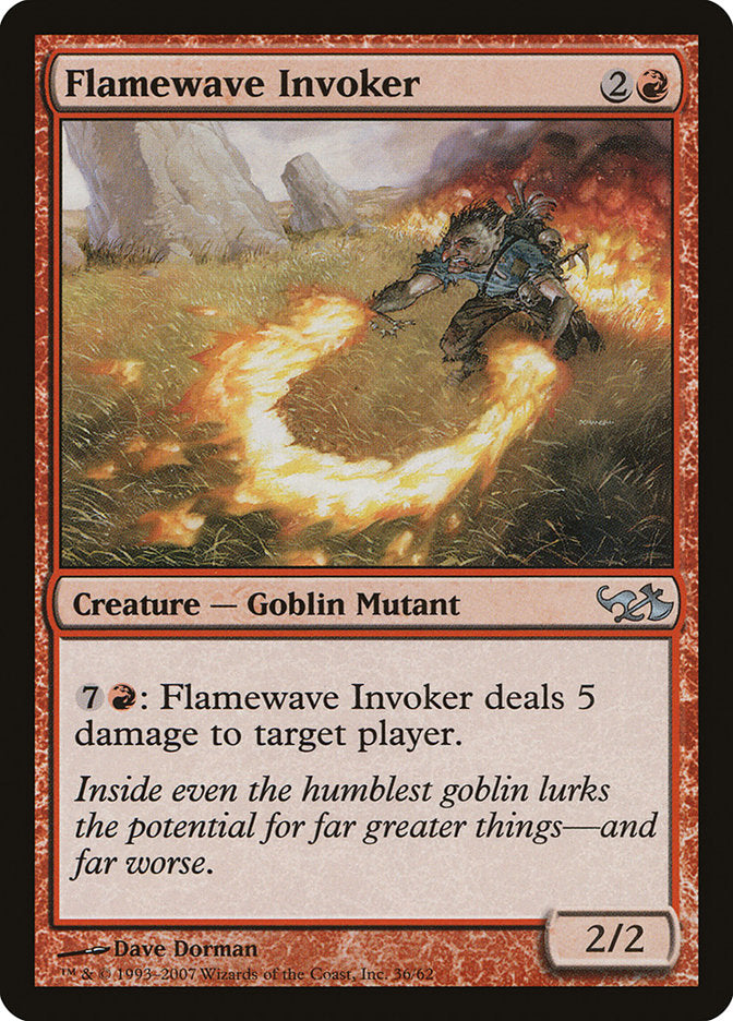 Flamewave Invoker [Duel Decks: Elves vs. Goblins] | Gear Gaming Bentonville