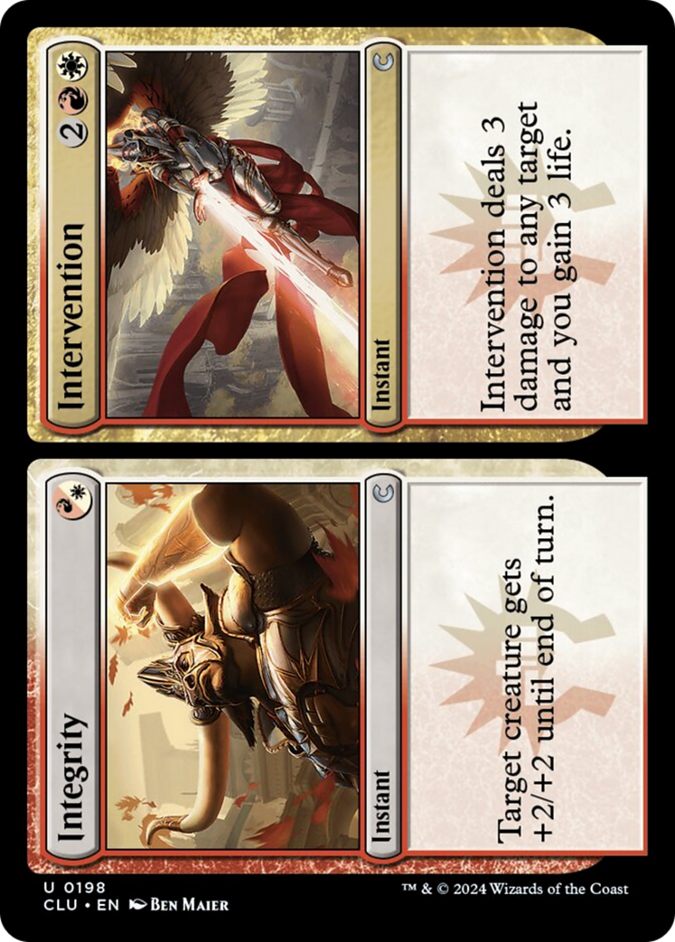 Integrity // Intervention [Ravnica: Clue Edition] | Gear Gaming Bentonville