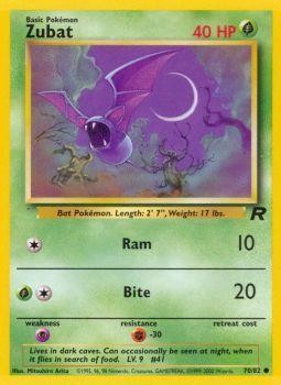 Zubat (70/82) [Team Rocket Unlimited] | Gear Gaming Bentonville