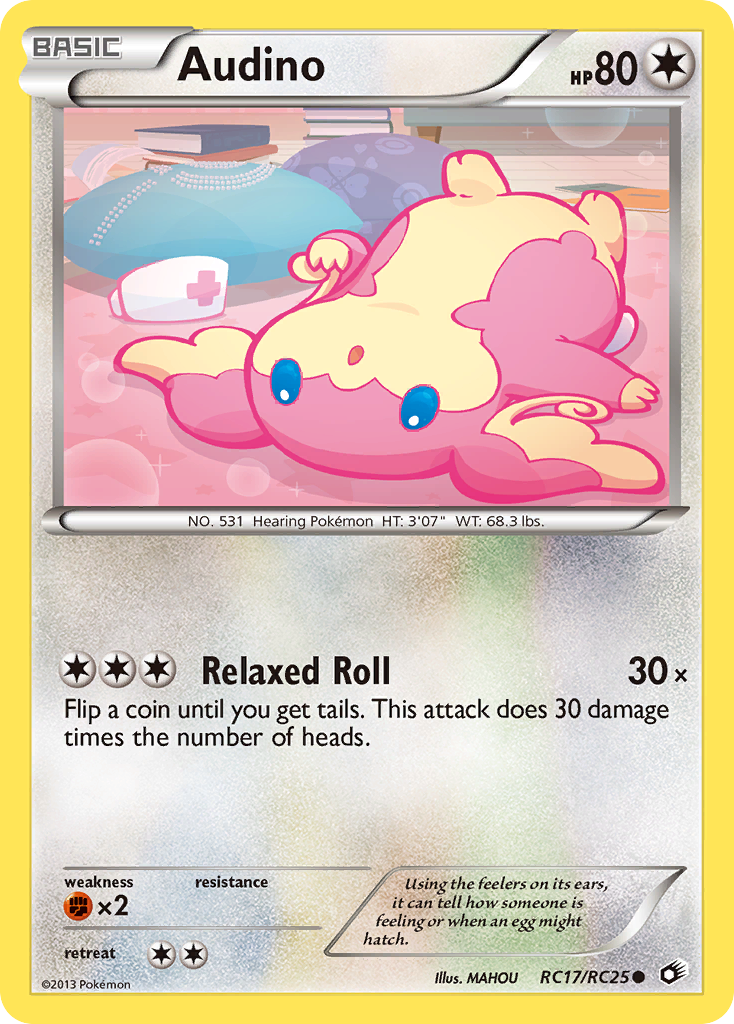 Audino (RC17/RC25) [Black & White: Legendary Treasures] | Gear Gaming Bentonville