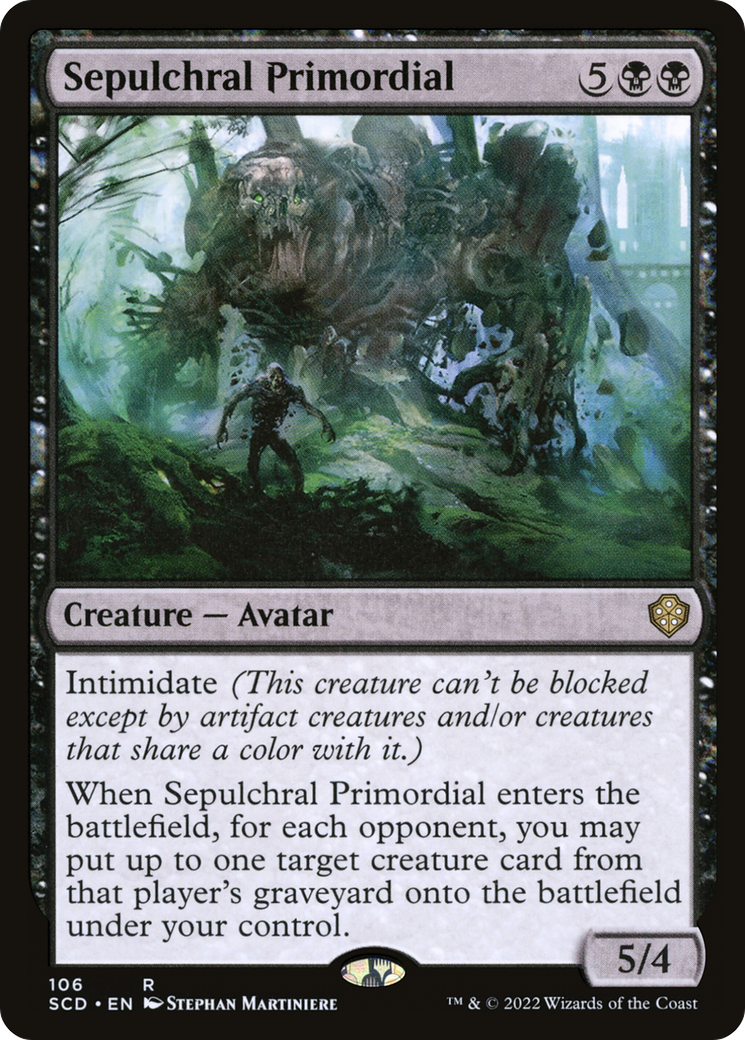 Sepulchral Primordial [Starter Commander Decks] | Gear Gaming Bentonville