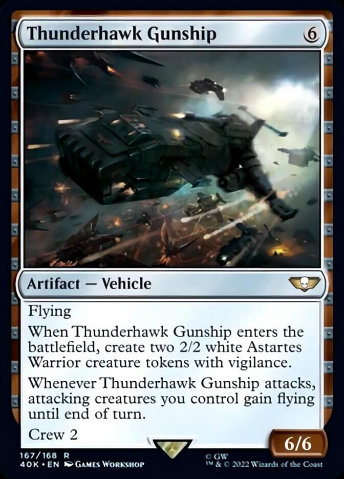 Thunderhawk Gunship [Universes Beyond: Warhammer 40,000] | Gear Gaming Bentonville