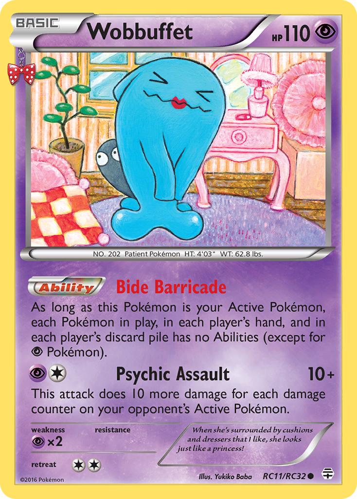 Wobbuffet (RC11/RC32) [XY: Generations] | Gear Gaming Bentonville