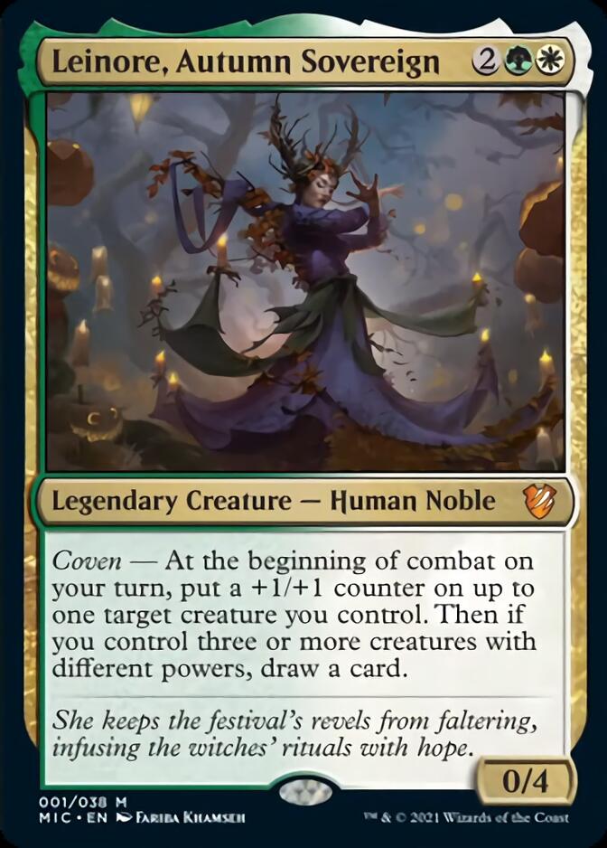 Leinore, Autumn Sovereign [Innistrad: Midnight Hunt Commander] | Gear Gaming Bentonville