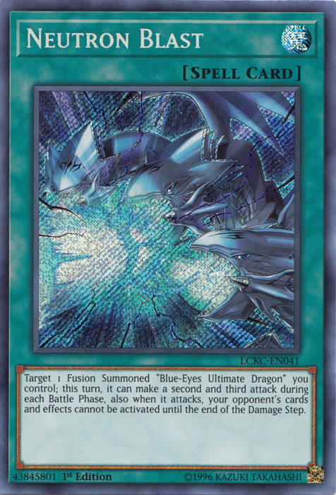 Neutron Blast [LCKC-EN041] Secret Rare | Gear Gaming Bentonville