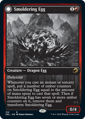 Smoldering Egg // Ashmouth Dragon [Innistrad: Double Feature] | Gear Gaming Bentonville