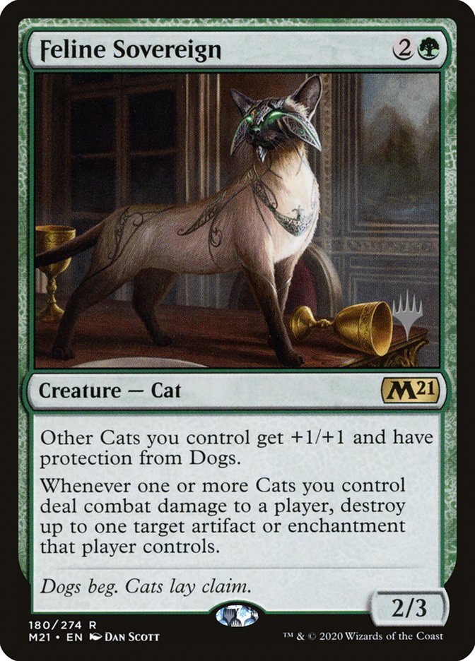 Feline Sovereign (Promo Pack) [Core Set 2021 Promos] | Gear Gaming Bentonville