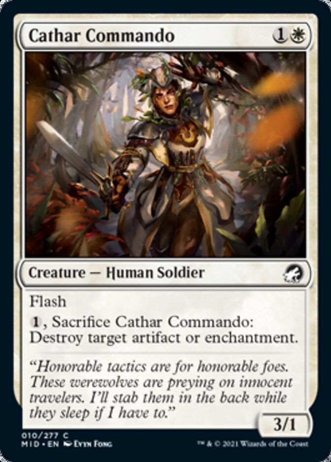 Cathar Commando [Innistrad: Midnight Hunt] | Gear Gaming Bentonville