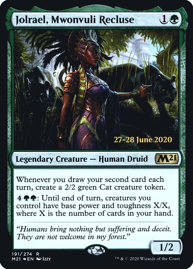 Jolrael, Mwonvuli Recluse  [Core Set 2021 Prerelease Promos] | Gear Gaming Bentonville