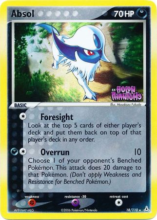 Absol (18/110) (Stamped) [EX: Holon Phantoms] | Gear Gaming Bentonville