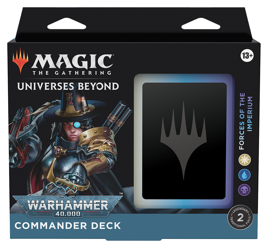 Universes Beyond: Warhammer 40,000 - Commander Deck (Forces of the Imperium) | Gear Gaming Bentonville