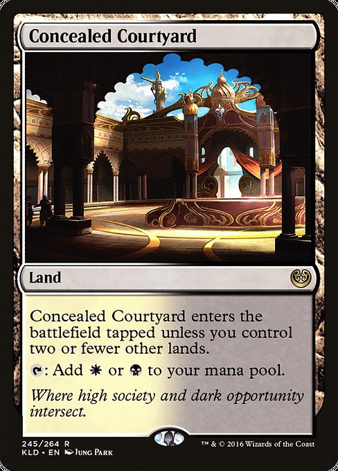 Concealed Courtyard [Kaladesh] | Gear Gaming Bentonville