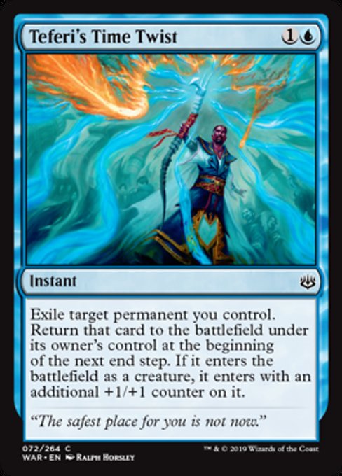 Teferi's Time Twist [War of the Spark] | Gear Gaming Bentonville