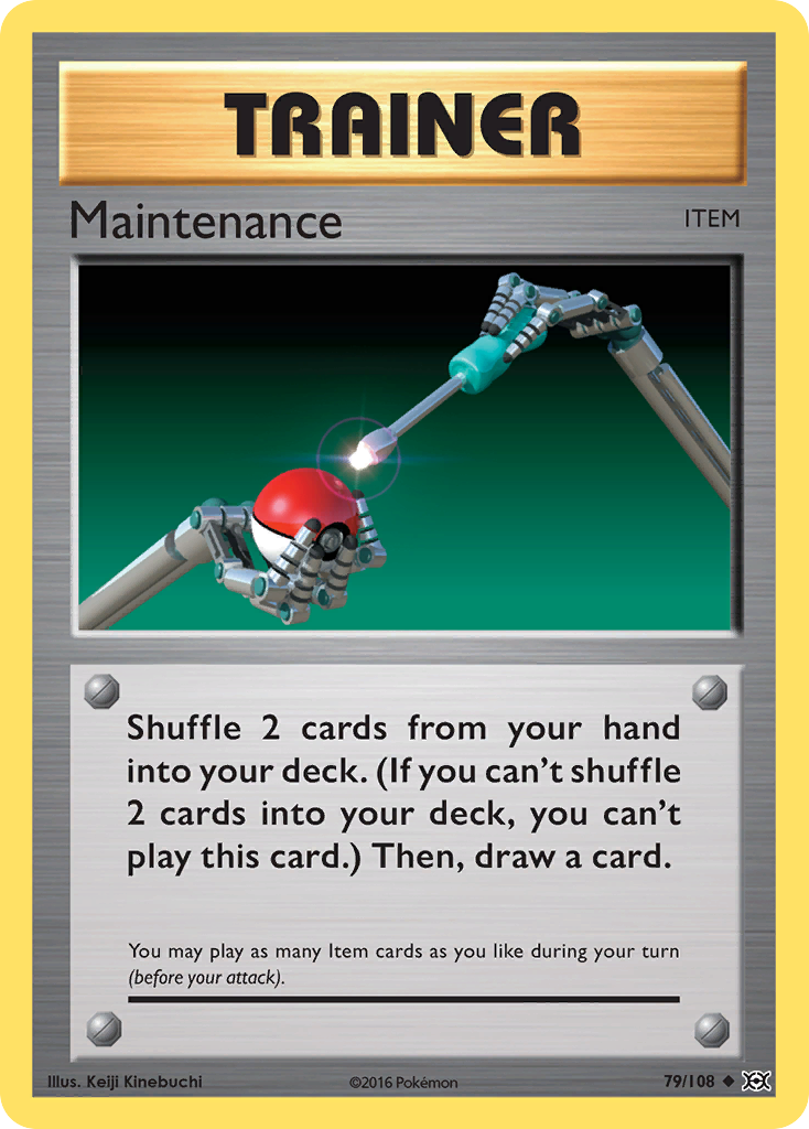 Maintenance (79/108) [XY: Evolutions] | Gear Gaming Bentonville