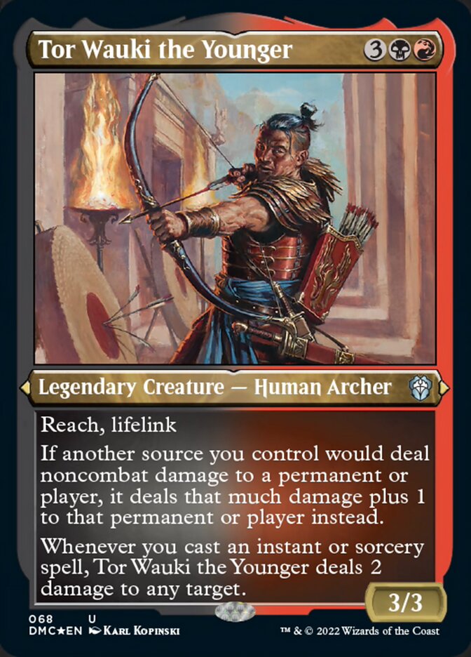 Tor Wauki the Younger (Foil Etched) [Dominaria United Commander] | Gear Gaming Bentonville