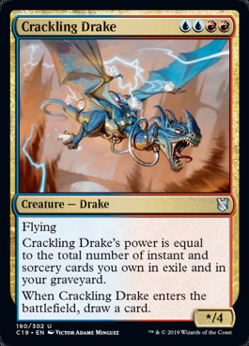 Crackling Drake [Commander 2019] | Gear Gaming Bentonville