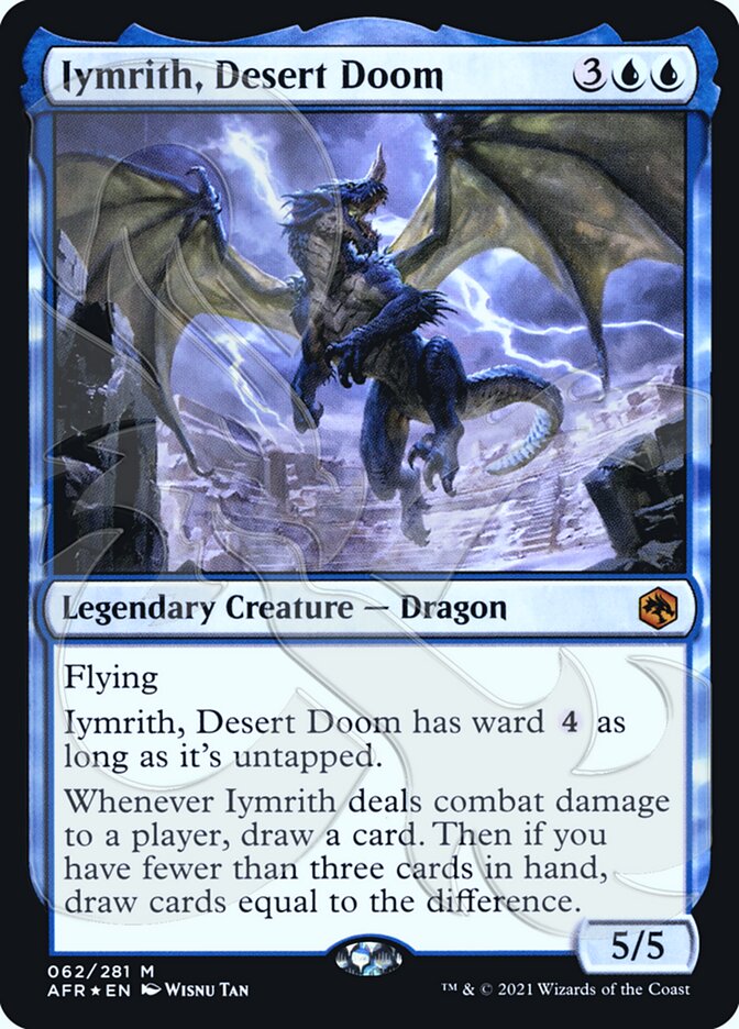 Iymrith, Desert Doom (Ampersand Promo) [Dungeons & Dragons: Adventures in the Forgotten Realms Promos] | Gear Gaming Bentonville