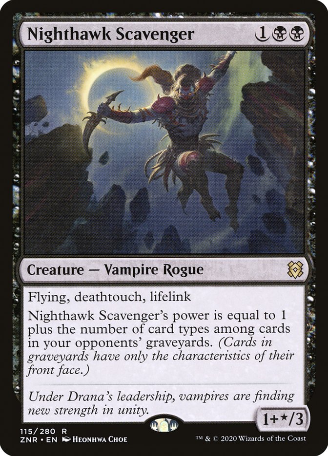 Nighthawk Scavenger [Zendikar Rising] | Gear Gaming Bentonville