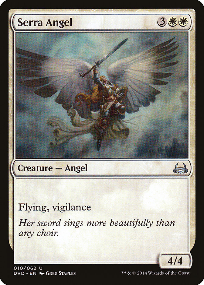 Serra Angel (Divine vs. Demonic) [Duel Decks Anthology] | Gear Gaming Bentonville