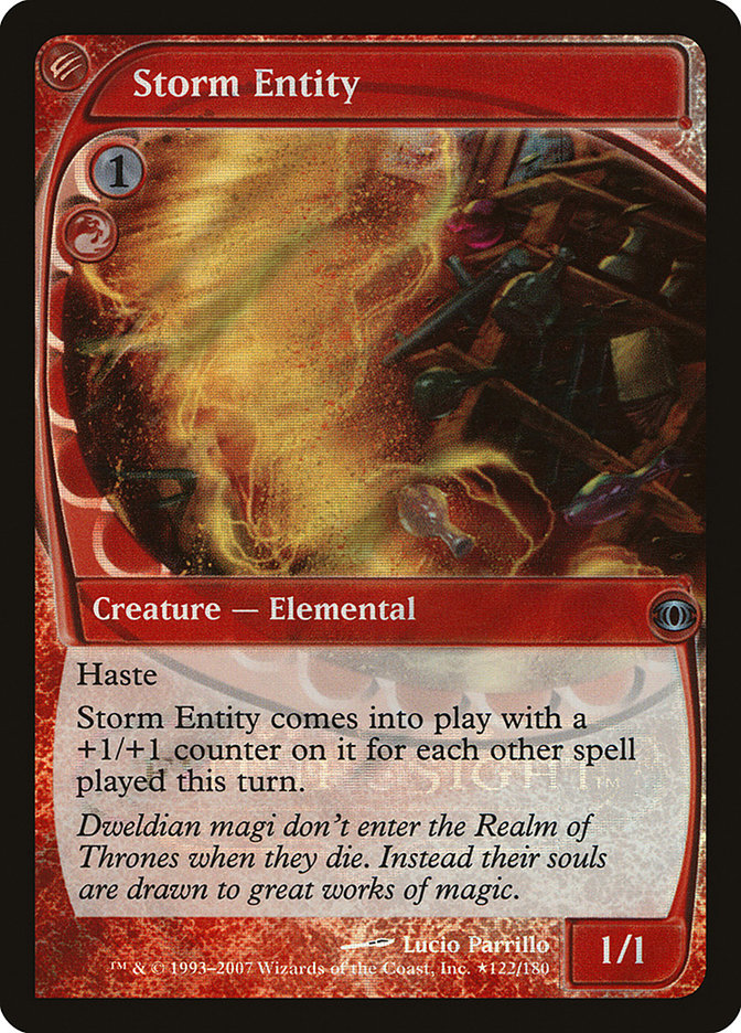 Storm Entity [Future Sight Promos] | Gear Gaming Bentonville