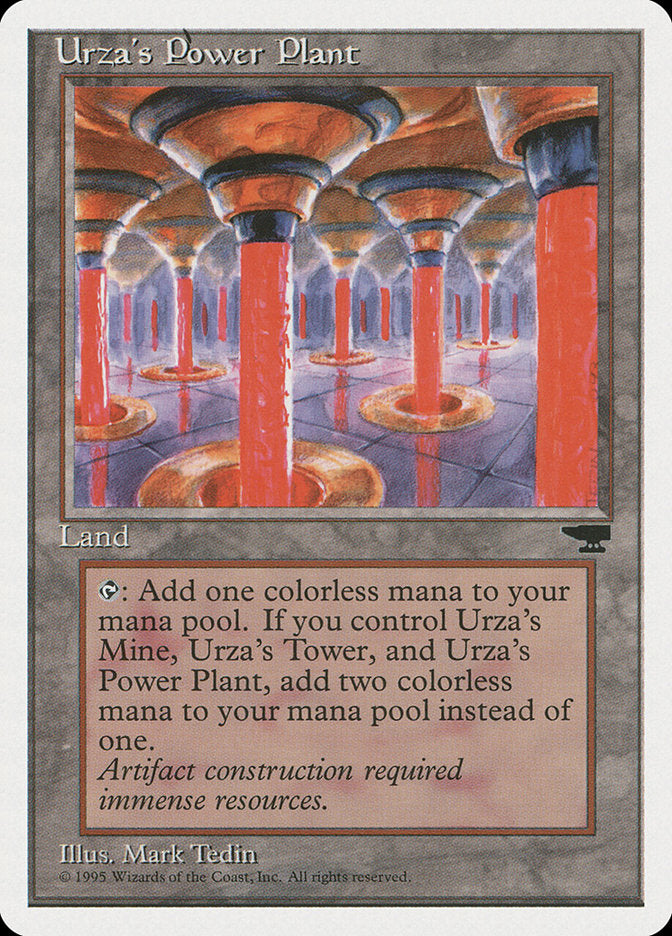 Urza's Power Plant (Red Columns) [Chronicles] | Gear Gaming Bentonville