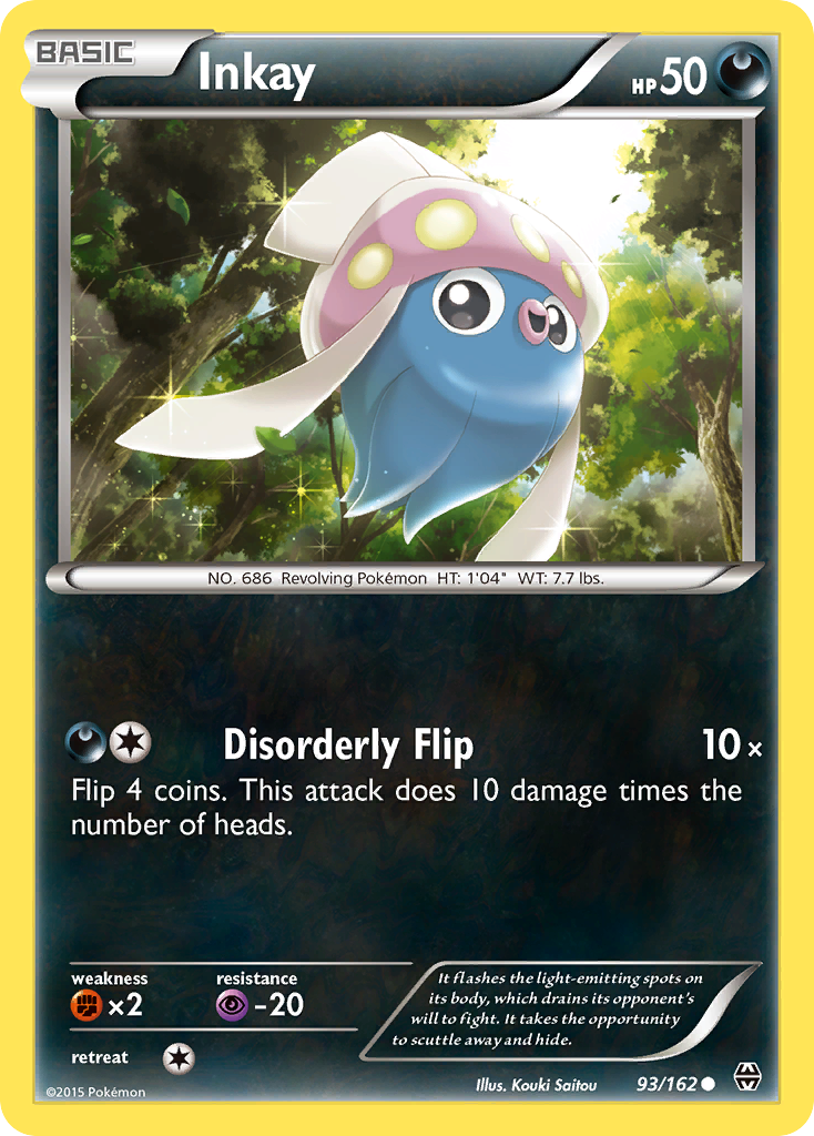 Inkay (93/162) [XY: BREAKthrough] | Gear Gaming Bentonville