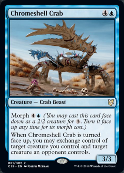 Chromeshell Crab [Commander 2019] | Gear Gaming Bentonville