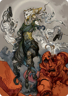 Tamiyo, Compleated Sage Art Card [Kamigawa: Neon Dynasty Art Series] | Gear Gaming Bentonville