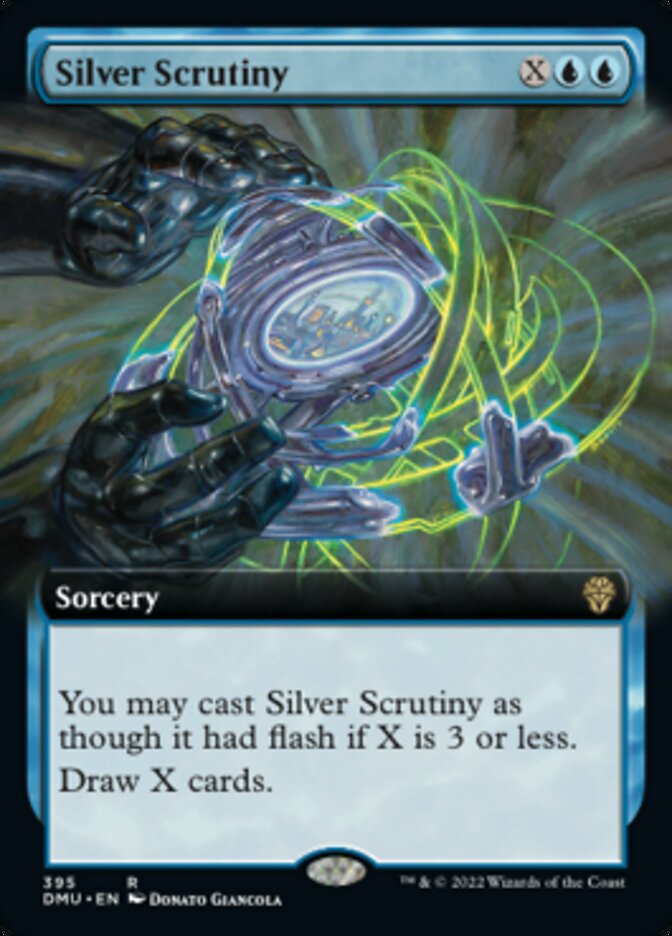 Silver Scrutiny (Extended Art) [Dominaria United] | Gear Gaming Bentonville