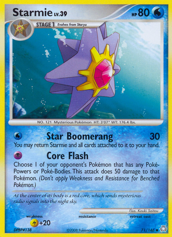 Starmie (71/146) [Diamond & Pearl: Legends Awakened] | Gear Gaming Bentonville