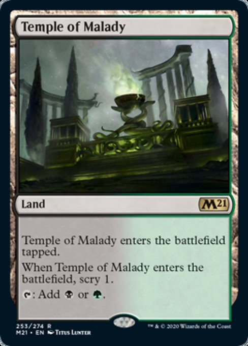 Temple of Malady [Core Set 2021] | Gear Gaming Bentonville