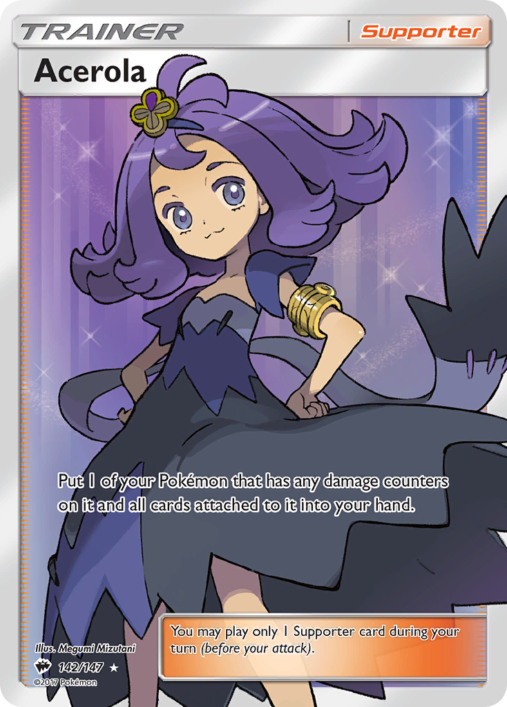 Acerola (142/147) [Sun & Moon: Burning Shadows] | Gear Gaming Bentonville