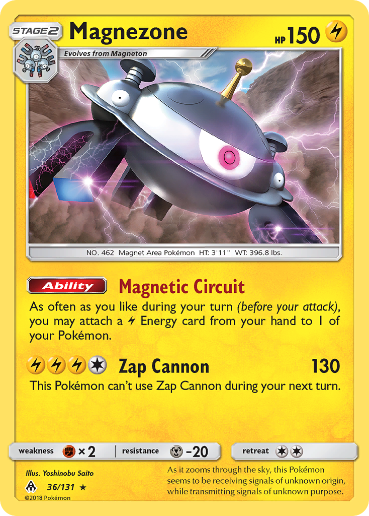 Magnezone (36/131) [Sun & Moon: Forbidden Light] | Gear Gaming Bentonville