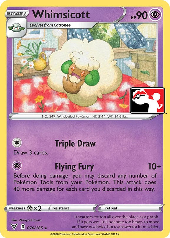 Whimsicott (076/185) [Prize Pack Series One] | Gear Gaming Bentonville