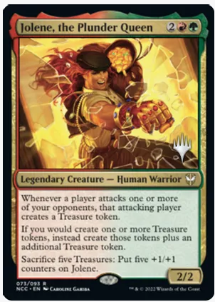 Jolene, the Plunder Queen (Promo Pack) [Streets of New Capenna Commander Promos] | Gear Gaming Bentonville